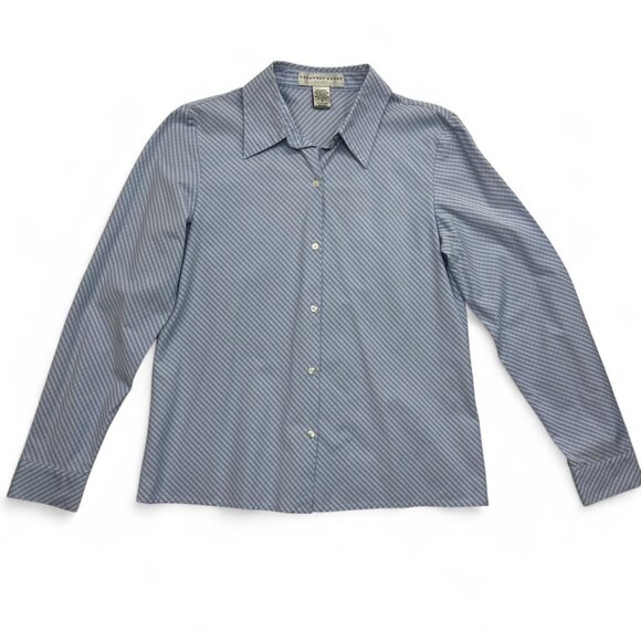 Geoffrey Beene women’s #buttonup #longsleeve top size 4 - Picture 1 of 4